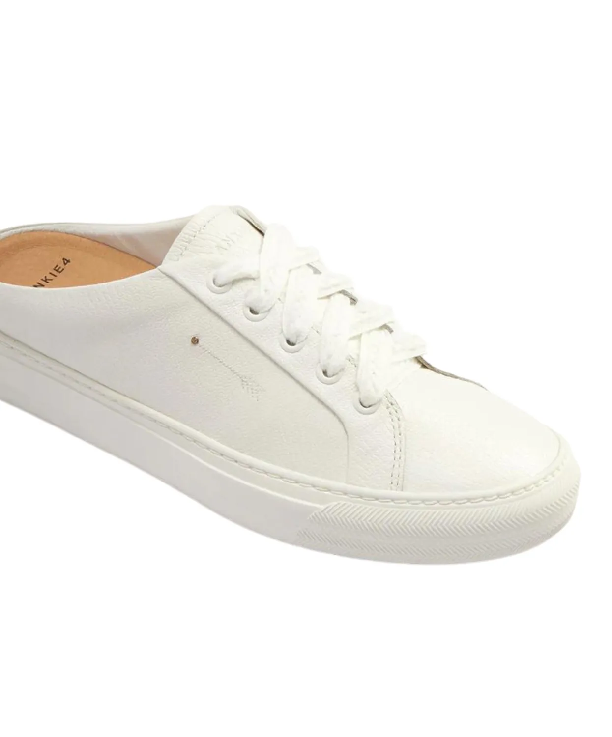 Womens Frankie4 Shoes Frankie4 Lincoln White Tumbled Sneaker