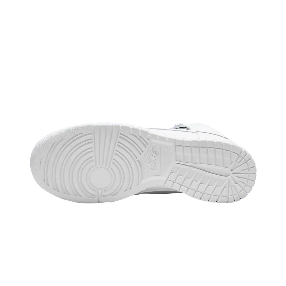 Women's Nike Dunk High SE White Metallic Pearl Nike Dunk