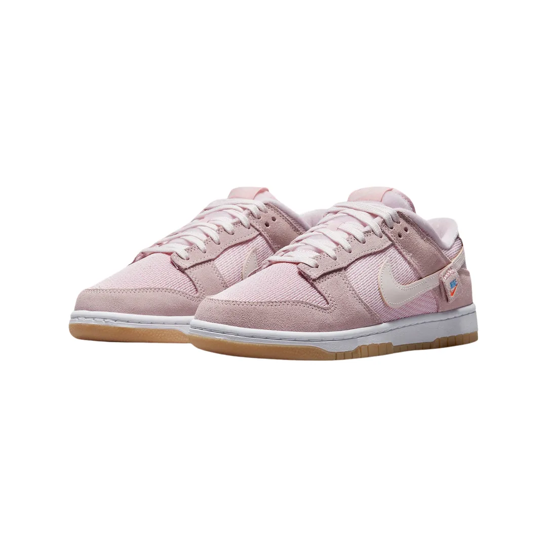 Women's Nike Dunk Low Pink Teddy Bear Light Soft Pink Pink Foam Medium Pink Nike Dunk
