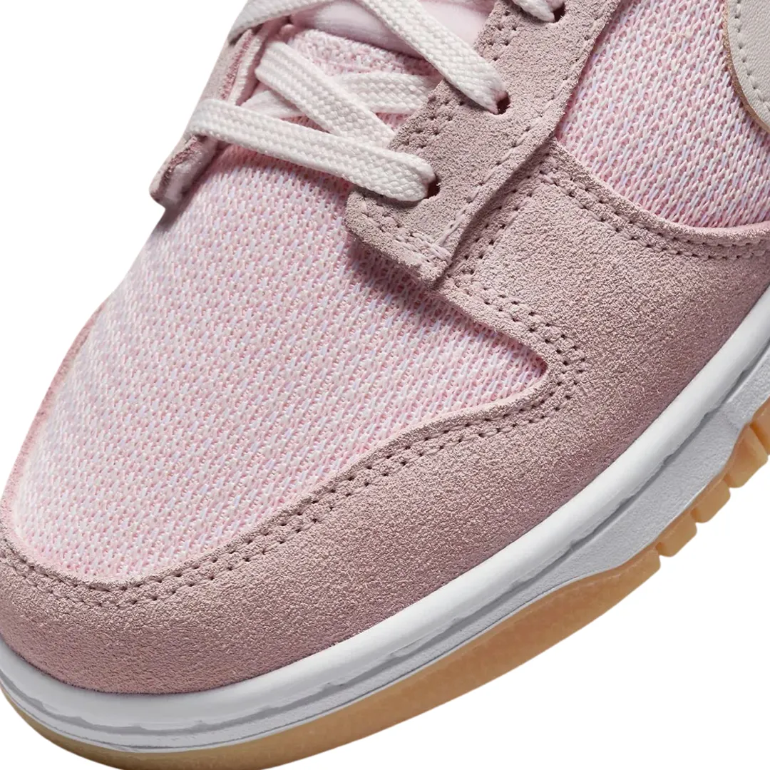 Women's Nike Dunk Low Pink Teddy Bear Light Soft Pink Pink Foam Medium Pink Nike Dunk