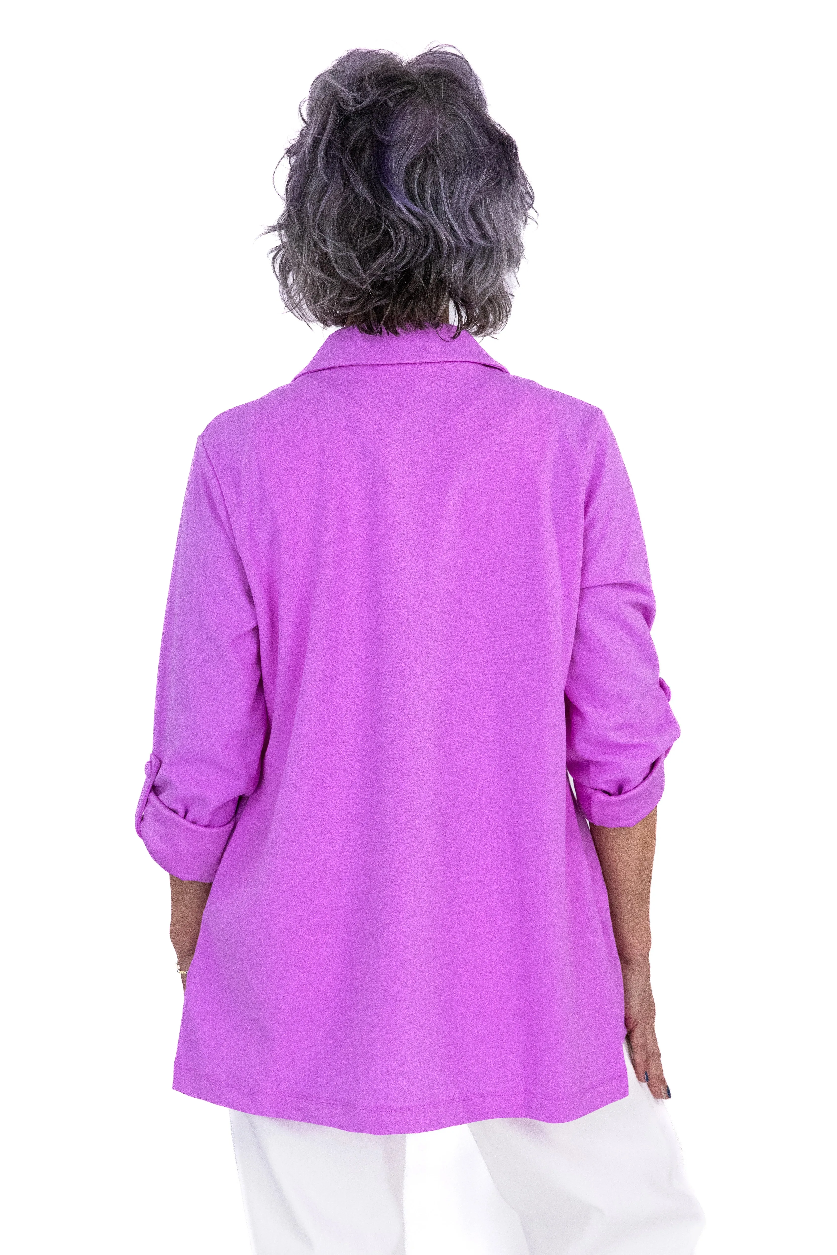 Women's Relaxed Open Front Blazer