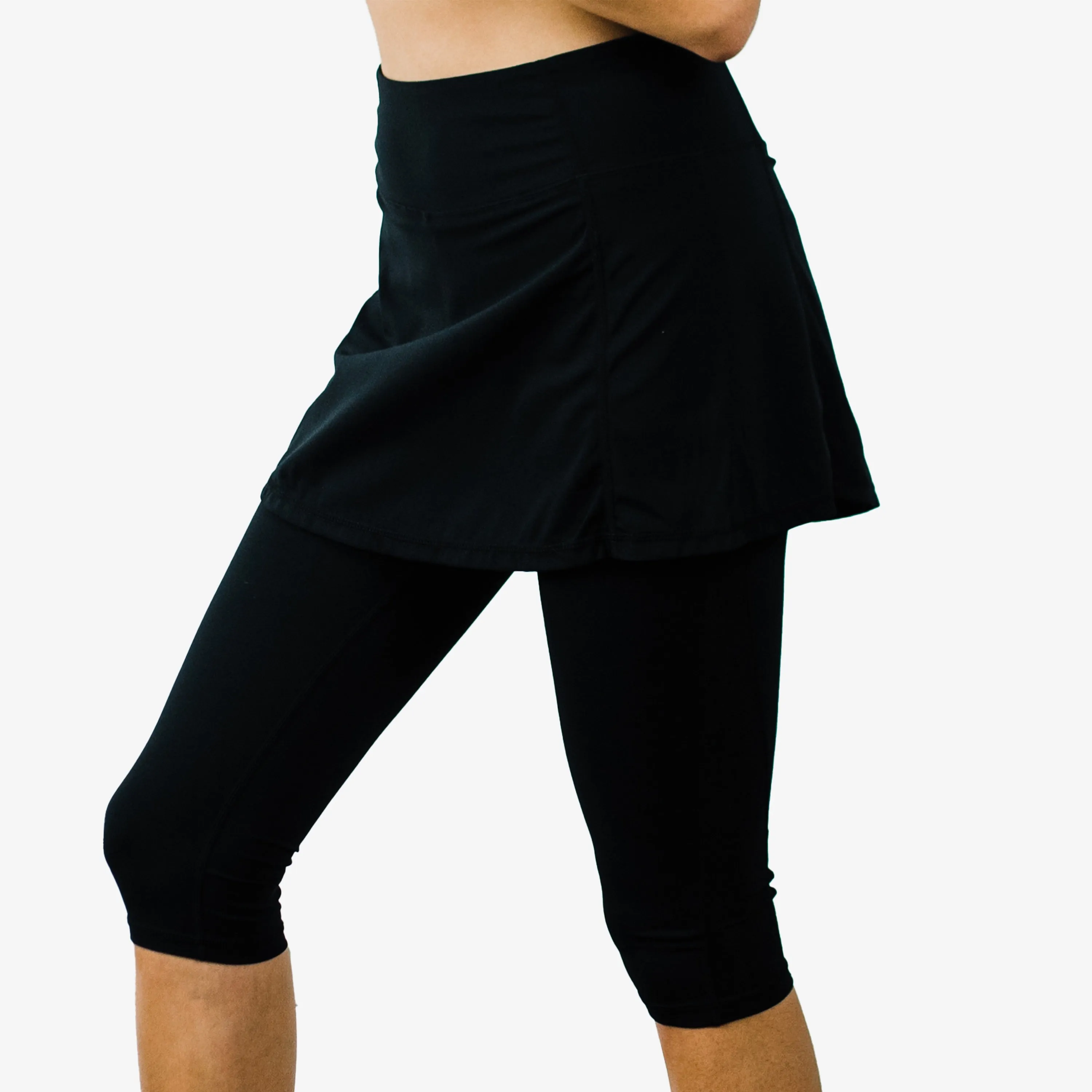 Women's Short Sport Skirt With Attached 17" Leggings