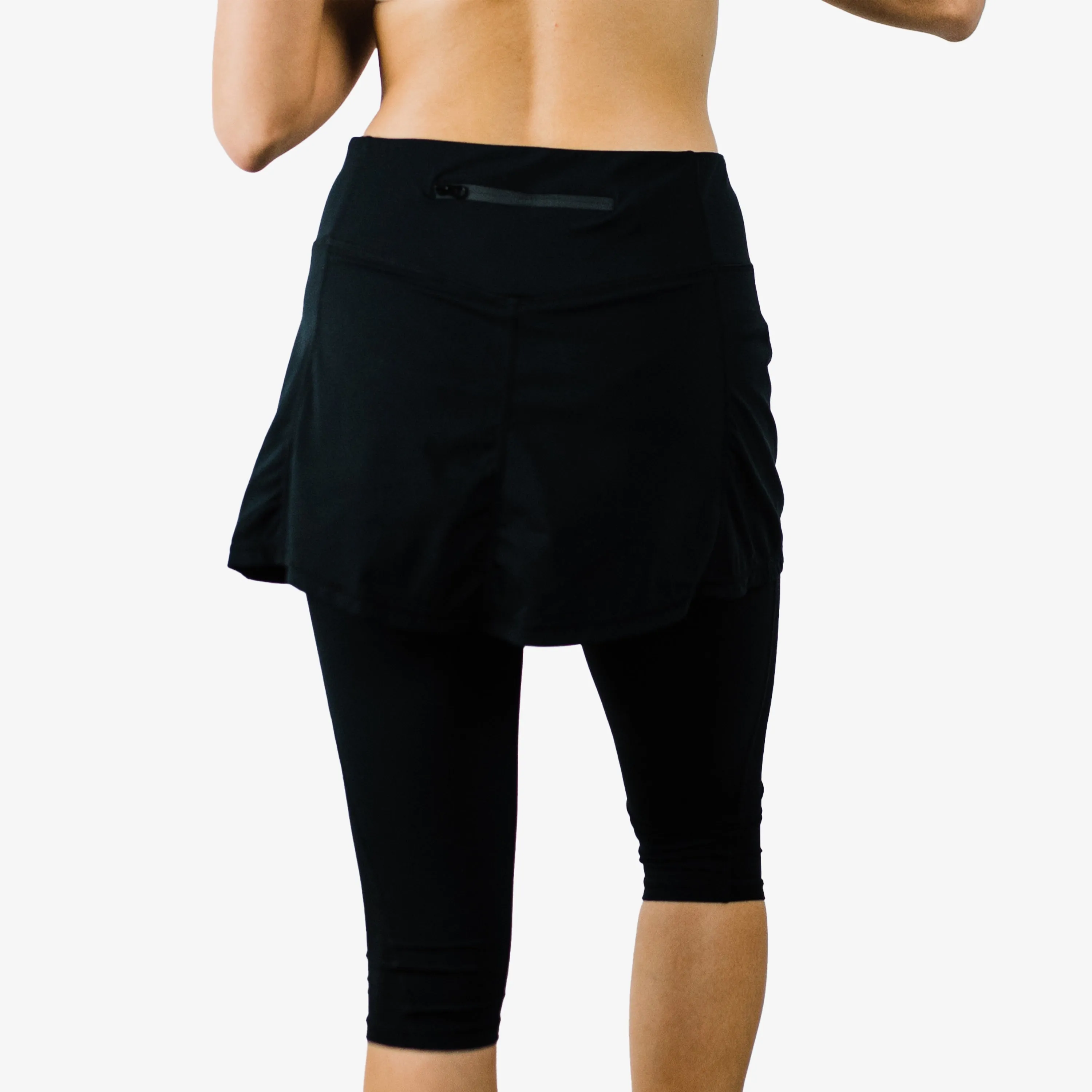 Women's Short Sport Skirt With Attached 17" Leggings