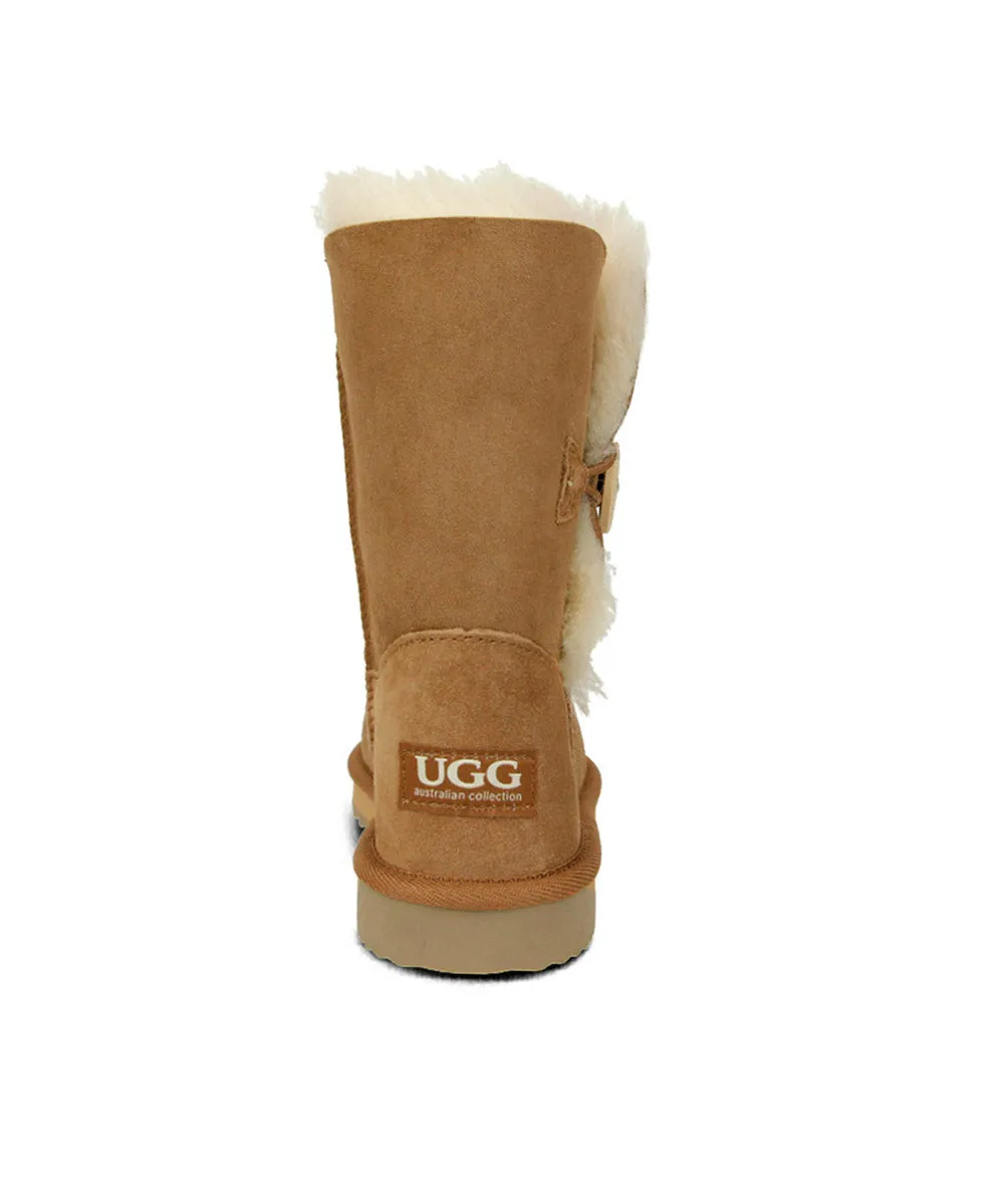 Women's UGG Premium Short Button UGG Shoes