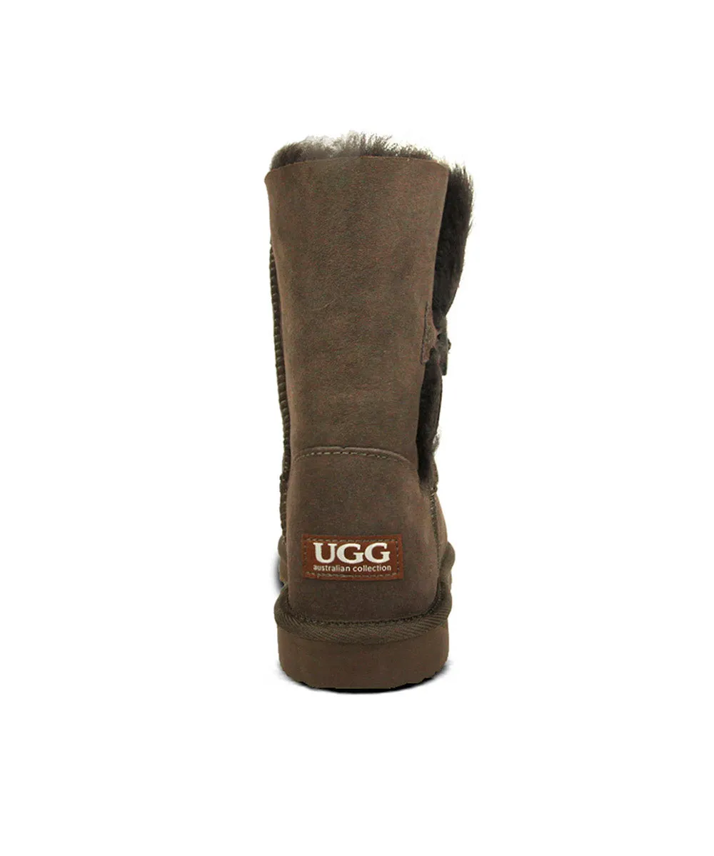 Women's UGG Premium Short Button UGG Shoes