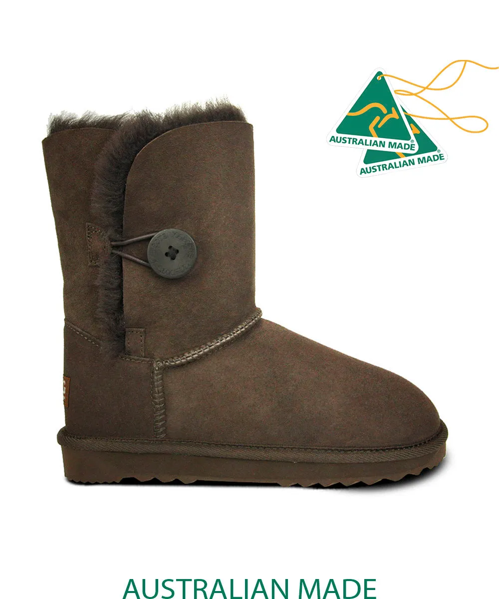 Women's UGG Premium Short Button UGG Shoes