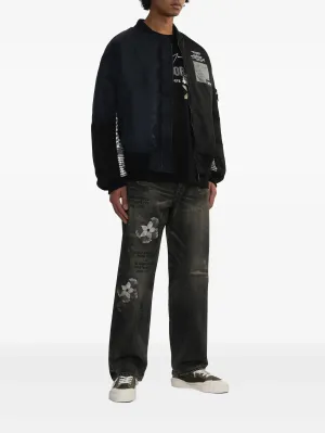 YOHJI YAMAMOTO POUR HOMME - Men Neighborhood MA-1 Jacket Clothing_yohji-yamamoto