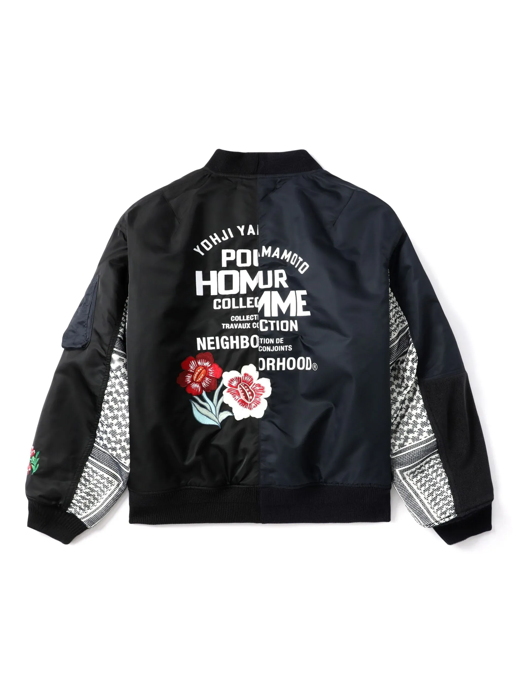 YOHJI YAMAMOTO POUR HOMME - Men Neighborhood MA-1 Jacket Clothing_yohji-yamamoto