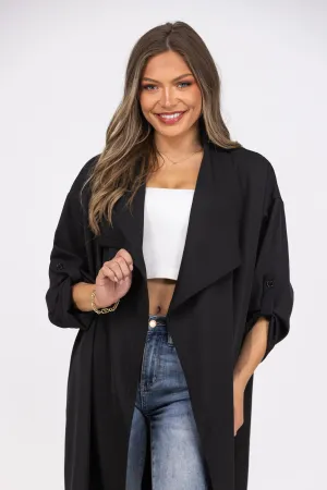 You Look Good Too Me Women's Open Front Jacket